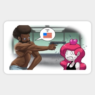 This is America Sticker